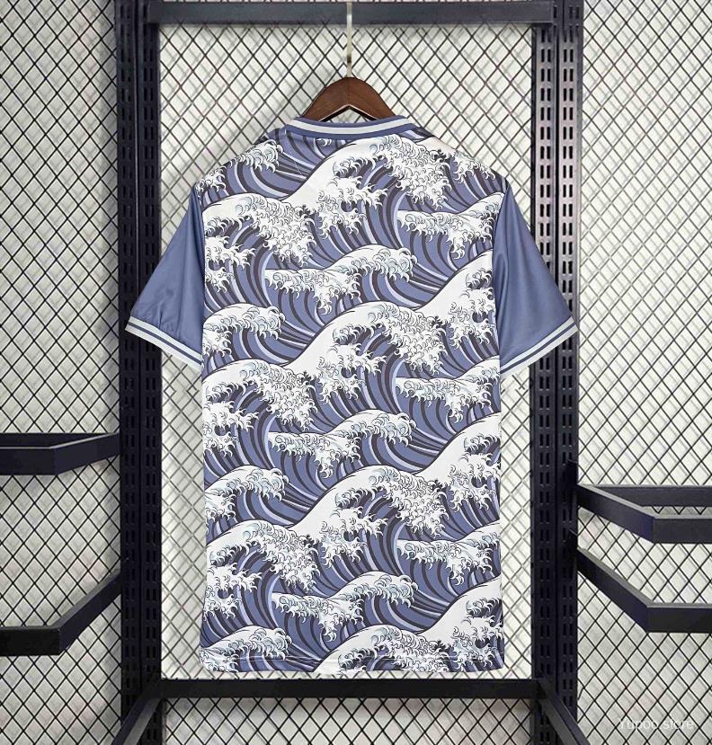 Maillot Japon Bleu â Inspiration La Grande Vague â Concept Training