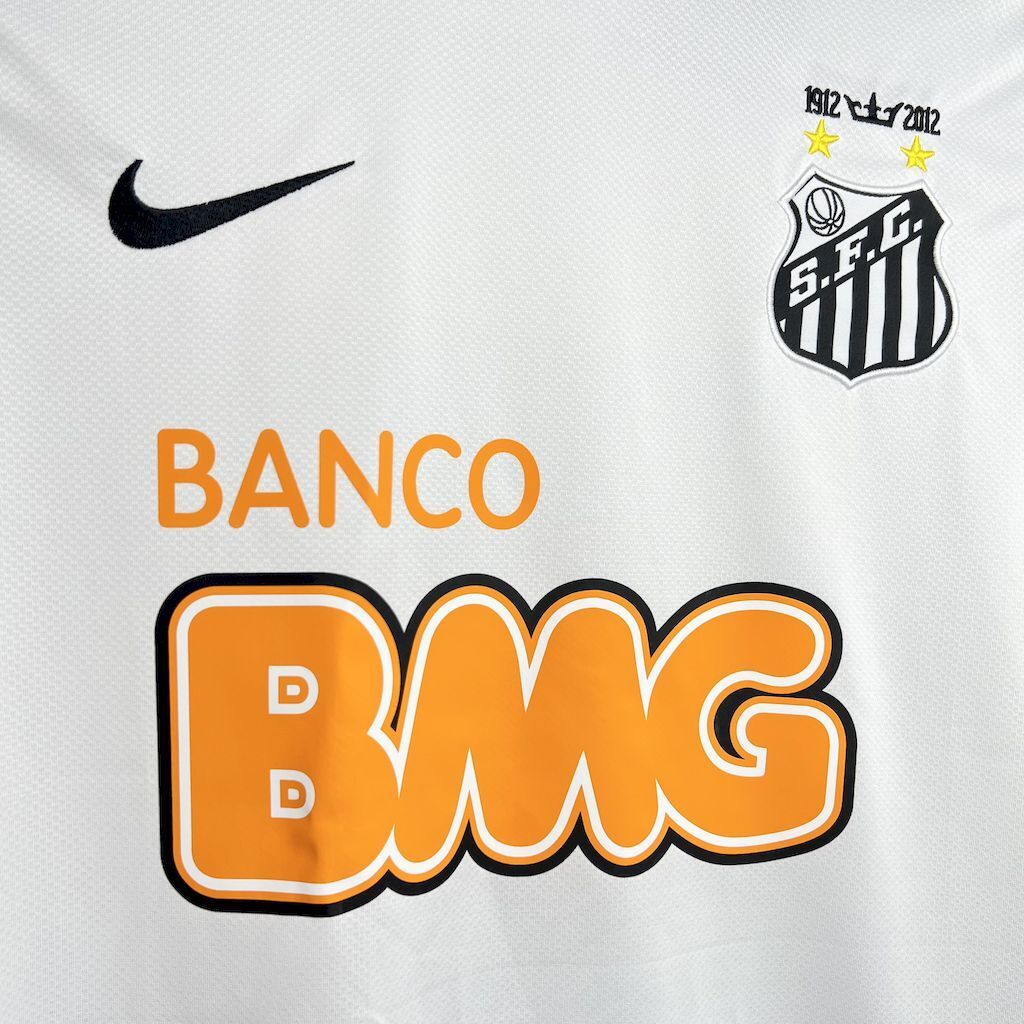Maillot - Santos 2011-2012 Home Long Sleeves Retro